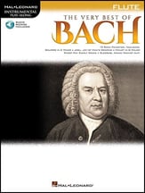 The Very Best of Bach Flute Book with Online Audio cover